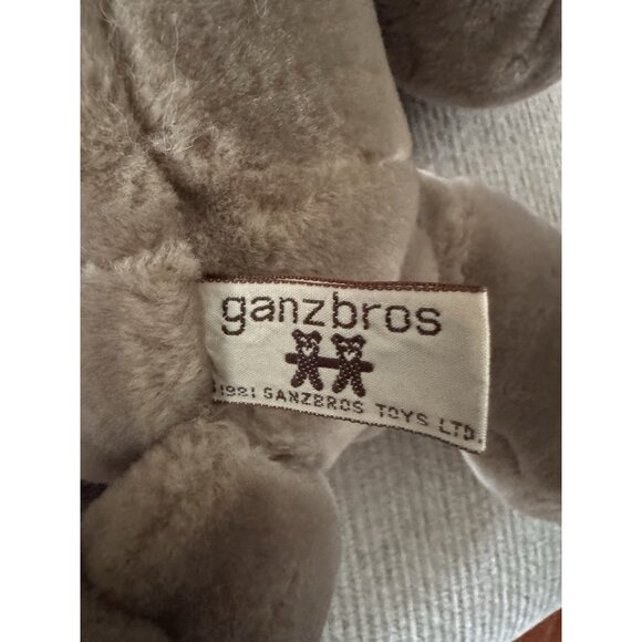 VTG WRINKLES Puppet Puppy Dog Girl Bows Toy Plush Stuffed Animal 1981 MINT - Picture 7 of 10